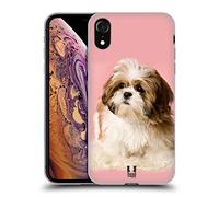 Head Case Designs Chiot De Shih Tzu Races Canines Populaires Coque en Gel [Protection de Qualité Militaire] Compatible avec Apple iPhone XR