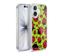 Head Case Designs Coccinelle Vert Vie d'une Coccinelle Coque en Gel [Protection de Qualité Militaire] Compatible avec Apple iPhone 17 Et Compatible avec MagSafe
