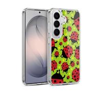 Head Case Designs Coccinelle Vert Vie d'une Coccinelle Coque en Gel [Protection de Qualité Militaire] Compatible avec Samsung Galaxy S26