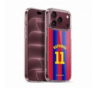 Head Case Designs Coque en gel sous licence officielle FC Barcelone Raphinha 2026/27 Joueurs Home Kit [Protection de qualité militaire] Compatible avec Apple iPhone 18 Pro Max