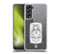 Head Case Designs Corgi Races de Chien Dessinées À La Main Coque en Gel [Protection de Qualité Militaire] Compatible avec Samsung Galaxy S21 FE 5G Et Compatible avec MagSafe