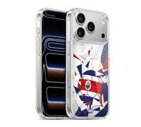 Head Case Designs Costa Rica Ballon de Football Coque en Gel [Protection de Qualité Militaire] Compatible avec Apple iPhone 17 Pro Et Compatible avec MagSafe