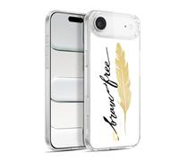 Head Case Designs Courageux Et Libre Grand comme l'or Coque en Gel [Protection de Qualité Militaire] Compatible avec Apple iPhone 17 Air Et avec MagSafe