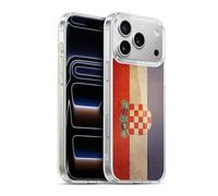 Head Case Designs Croatie Croate Drapeaux D'époque 3 Coque en Gel [Protection de Qualité Militaire] Compatible avec Apple iPhone 17 Pro Max Et Compatible avec MagSafe