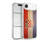 Head Case Designs Croatie Croate Drapeaux D'époque 3 Coque en Gel [Protection de Qualité Militaire] Compatible avec Apple iPhone 17 Air Et Compatible avec MagSafe