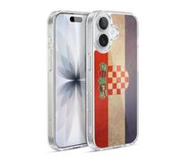 Head Case Designs Croatie Croate Drapeaux D'époque 3 Coque en Gel [Protection de Qualité Militaire] Compatible avec Apple iPhone 17 Et Compatible avec MagSafe