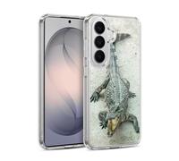Head Case Designs Crocodile Dit Ouvert Faune Coque en Gel [Protection de Qualité Militaire] Compatible avec Samsung Galaxy S26