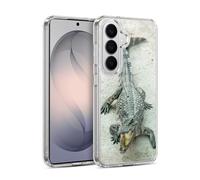 Head Case Designs Crocodile Dit Ouvert Faune Coque en Gel [Protection de Qualité Militaire] Compatible avec Samsung Galaxy S26 Plus