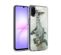 Head Case Designs Crocodile Dit Ouvert Faune Coque en Gel [Protection de Qualité Militaire] Compatible avec Samsung Galaxy A07