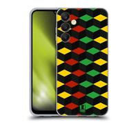 Head Case Designs Cubisme Couleur Rasta - Motifs Coque en Gel [Protection de Qualité Militaire] Compatible avec Samsung Galaxy A25 5G