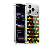 Head Case Designs Cubisme Couleur Rasta - Motifs Coque en Gel [Protection de Qualité Militaire] Compatible avec Apple iPhone 17 Pro Max Et avec MagSafe