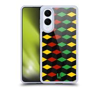 Head Case Designs Cubisme Couleur Rasta - Motifs Coque en Gel [Protection de Qualité Militaire] Compatible avec Samsung Galaxy S25 Edge