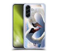 Head Case Designs Cygnes Amoureux Faune Coque en Gel [Protection de Qualité Militaire] Compatible avec Samsung Galaxy A56 5G