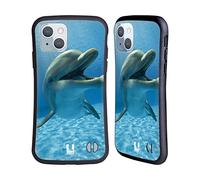 Head Case Designs De Près en Haut Dauphin Faune Coque Hybride Compatible avec Apple iPhone 14