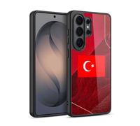Head Case Designs Dinde Turc Turquie Turc Drapeaux Kit Football Coque en Gel renforcée [Protection de Qualité Militaire] Compatible avec Samsung Galaxy S26 Ultra