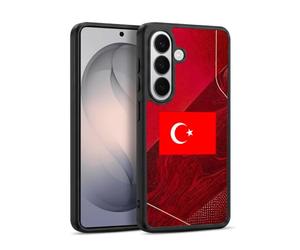 Head Case Designs Dinde Turc Turquie Turc Drapeaux Kit Football Coque en Gel renforcée [Protection de Qualité Militaire] Compatible avec Samsung Galaxy S26