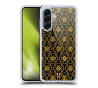 Head Case Designs Ébène Moderne Baroque Coque en Gel [Protection de Qualité Militaire] Compatible avec Samsung Galaxy A56 5G