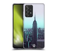 Head Case Designs Empire State Building Manhattan New York Meilleurs Endroits - Collection 2 Coque en Gel [Protection de Qualité Militaire] Compatible avec Galaxy A52 / A52s / 5G (2021)