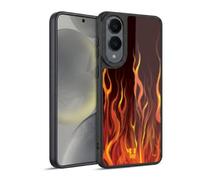 Head Case Designs Enfer Flammes de Bolide Coque en Gel renforcée [Protection de Qualité Militaire] Compatible avec Samsung Galaxy S25 Edge