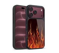 Head Case Designs Enfer Flammes de Bolide Coque en Gel renforcée [Protection de Qualité Militaire] Compatible avec Apple iPhone 18 Pro