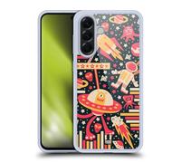Head Case Designs Espace Copies de Méli-Mélo Coque en Gel [Protection de Qualité Militaire] Compatible avec Samsung Galaxy A56 5G