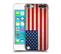 Head Case Designs États-Unis Américain USA Drapeaux Vintage Football Coque Dure pour l'arrière Compatible avec Apple iPod Touch 5G 5th Gen