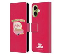 Head Case Designs Étui portefeuille en cuir graphique sous licence officielle Ted Lasso Biscuits with The Boss Saison 1 Compatible avec Apple iPhone 17