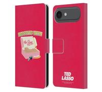 Head Case Designs Étui portefeuille en cuir graphique sous licence officielle Ted Lasso Biscuits with The Boss Saison 1 Compatible avec Apple iPhone 17 Air