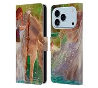 Head Case Designs Étui portefeuille en cuir sous licence officielle Aimee Stewart A Curious Introduction Fantasy compatible avec Apple iPhone 17 Pro