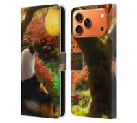 Head Case Designs Étui portefeuille en cuir sous licence officielle Aimee Stewart Best Friends Forever Fantasy compatible avec Apple iPhone 17 Pro Max