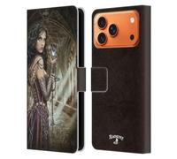 Head Case Designs Étui portefeuille en cuir sous licence officielle Alchemy Gothic Name of The Rose Woman compatible avec Apple iPhone 17 Pro Max