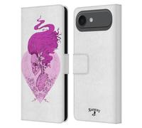 Head Case Designs Étui portefeuille en cuir sous licence officielle Alchemy Gothic The Sweet Smell of Death Woman compatible avec Apple iPhone 17 Air