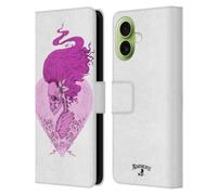Head Case Designs Étui portefeuille en cuir sous licence officielle Alchemy Gothic The Sweet Smell of Death Woman compatible avec Apple iPhone 17