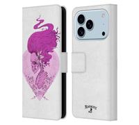 Head Case Designs Étui portefeuille en cuir sous licence officielle Alchemy Gothic The Sweet Smell of Death Woman compatible avec Apple iPhone 17 Pro