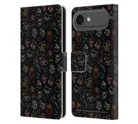 Head Case Designs Étui portefeuille en cuir sous licence officielle animaniacs compatible avec Apple iPhone 17 Air