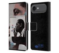 Head Case Designs Étui portefeuille en cuir sous licence officielle Blue Note Records Dexter Gordon Our Man in Paris Albums compatible avec Apple iPhone 17 Air