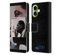 Head Case Designs Étui portefeuille en cuir sous licence officielle Blue Note Records Dexter Gordon Our Man in Paris Albums compatible avec Apple iPhone 17