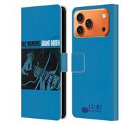 Head Case Designs Étui portefeuille en cuir sous licence officielle Blue Note Records Grant Green Idle Moments Albums compatible avec Apple iPhone 17 Pro Max