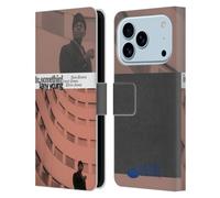 Head Case Designs Étui portefeuille en cuir sous licence officielle Blue Note Records Larry Young Into Somethin' Albums 2 compatible avec Apple iPhone 17 Pro