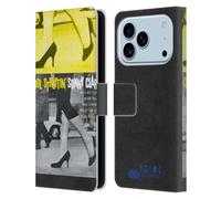 Head Case Designs Étui portefeuille en cuir sous licence officielle Blue Note Records Sonny Clark Cool Struttin' Albums 2 compatible avec Apple iPhone 17 Pro