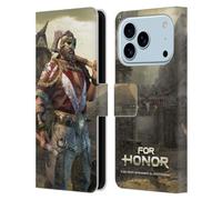 Head Case Designs Étui portefeuille en cuir sous licence officielle pour Honor Berserker personnages compatible avec Apple iPhone 17 Pro