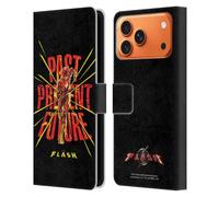 Head Case Designs Étui portefeuille en cuir sous licence officielle The Flash 2023 Speed Force Graphics compatible avec Apple iPhone 17 Pro Max