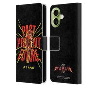 Head Case Designs Étui portefeuille en cuir sous licence officielle The Flash 2023 Speed Force Graphics compatible avec Apple iPhone 17