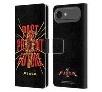 Head Case Designs Étui portefeuille en cuir sous licence officielle The Flash 2023 Speed Force Graphics compatible avec Apple iPhone 17 Air