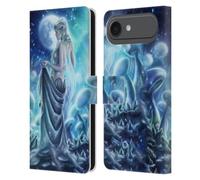 Head Case Designs Étui portefeuille en cuir sous licence officielle Tiffany Tito Toland-Scott Mushroom Fantasy Art compatible avec Apple iPhone 17 Air
