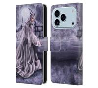 Head Case Designs Étui portefeuille en cuir sous licence officielle Tiffany Tito Toland-Scott Queen Fantasy Art compatible avec Apple iPhone 17 Pro