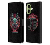 Head Case Designs Étui portefeuille en cuir sous licence officielle Trivium What The Dead Men Say Graphics compatible avec Apple iPhone 17