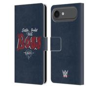Head Case Designs Étui portefeuille en cuir sous licence officielle WWE Sasha Banks The Boss Superstars 9 compatible avec Apple iPhone 17 Air