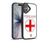 Head Case Designs Flag of England St. George Drapeau avec Armes Coque en Gel renforcée [Protection de Qualité Militaire] Compatible avec Apple iPhone 17