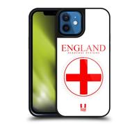Head Case Designs Flag of England St. George Drapeau avec Armes Coque en Gel renforcée [Protection de Qualité Militaire] Compatible avec Apple iPhone 12 / iPhone 12 Pro
